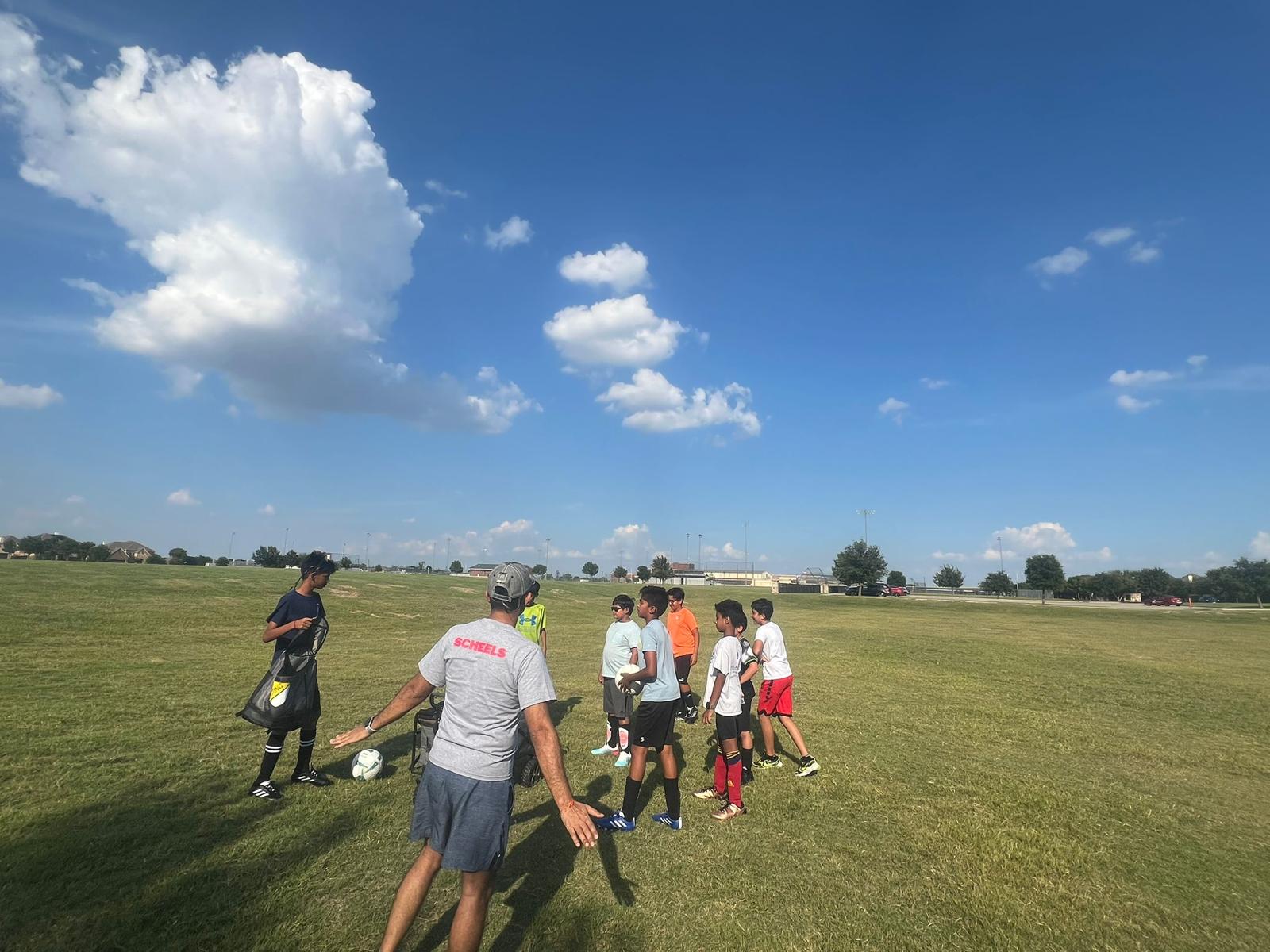 Morning class with 6th graders